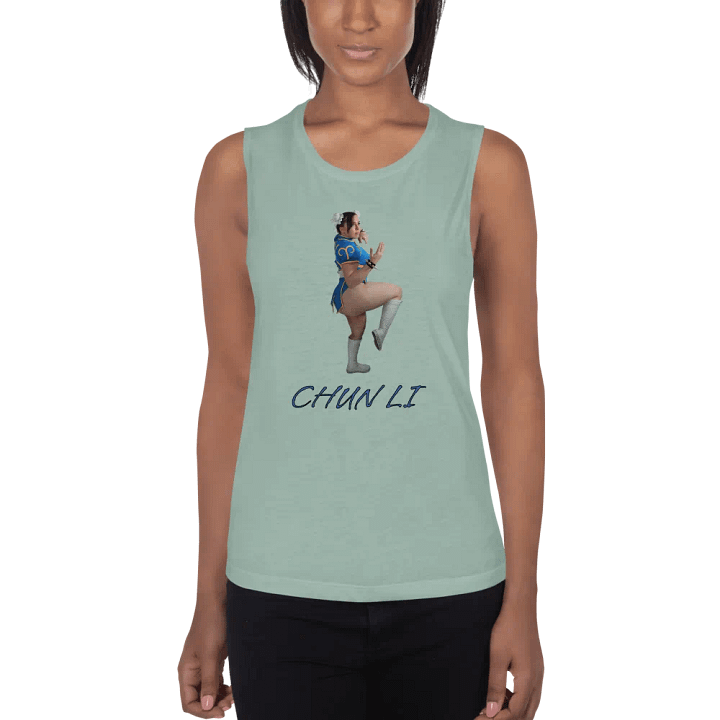 Chun Li Women's Muscle Tank product image (1)