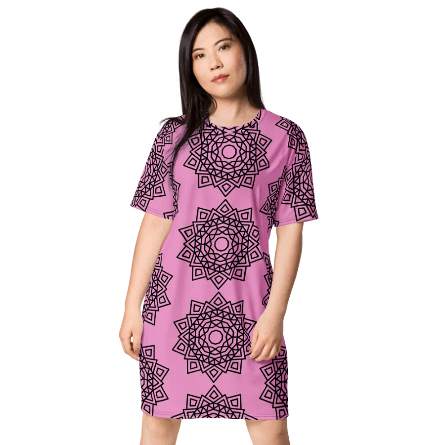 Pink Mandala T Dress product image (3)