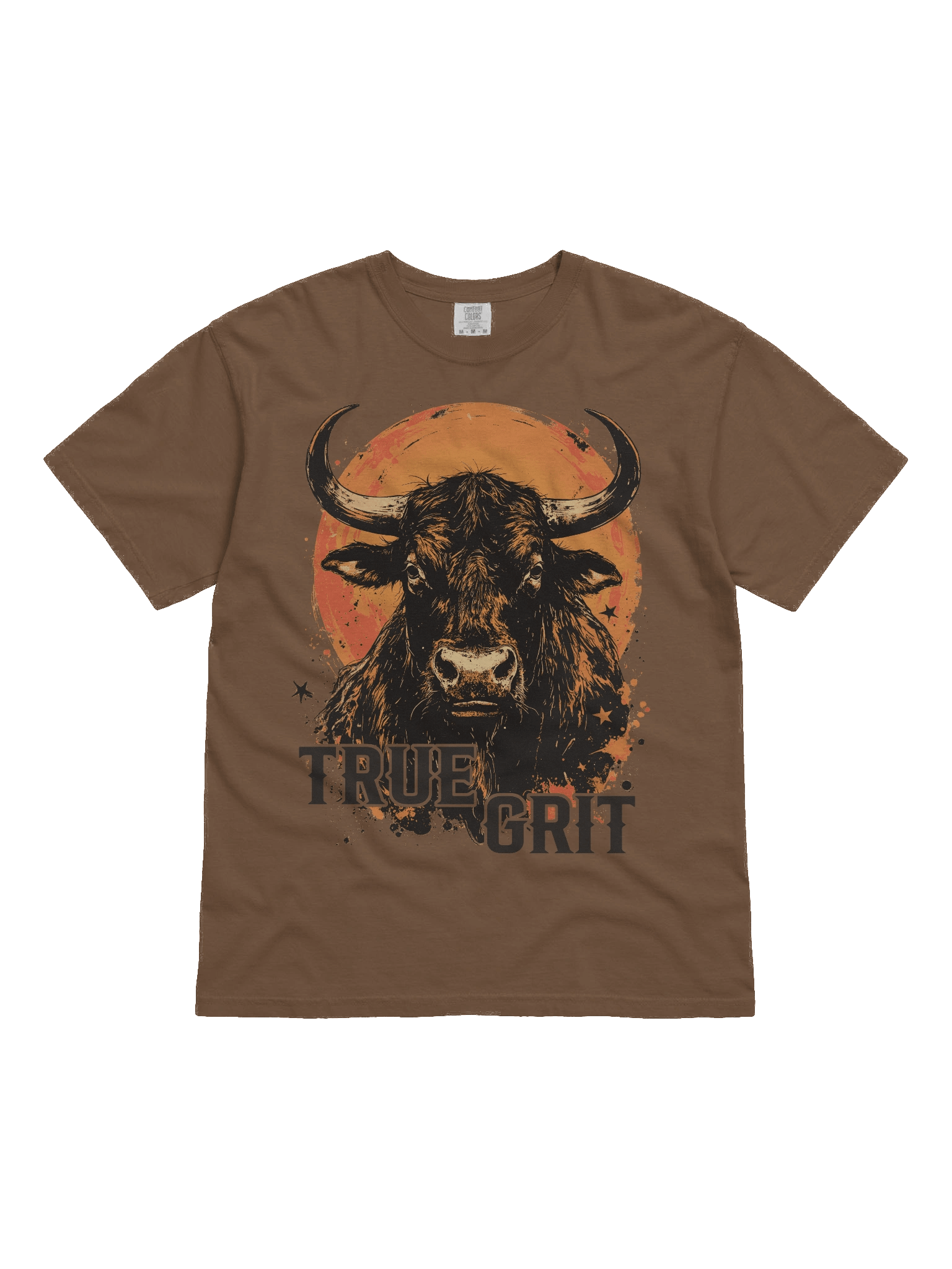 The "True Grit" Western Heavy Weight T-shirt product image (2)