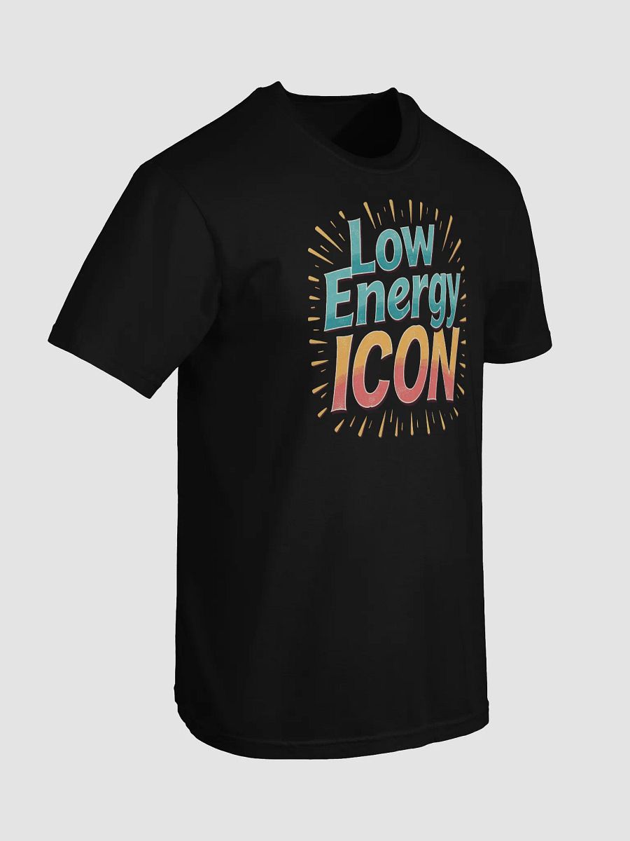 Energetic Low Energy Icon T-Shirt product image (7)