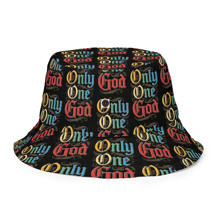 Only One God Bucket Hat By Chilly Palmer D.C.E.L. product image (1)