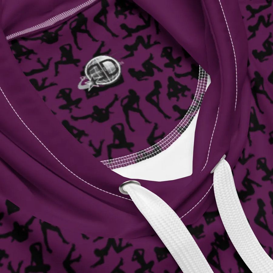 Sexy Ladies Silhouettes - Tyrian Purple | Unisex Hoodie product image (4)
