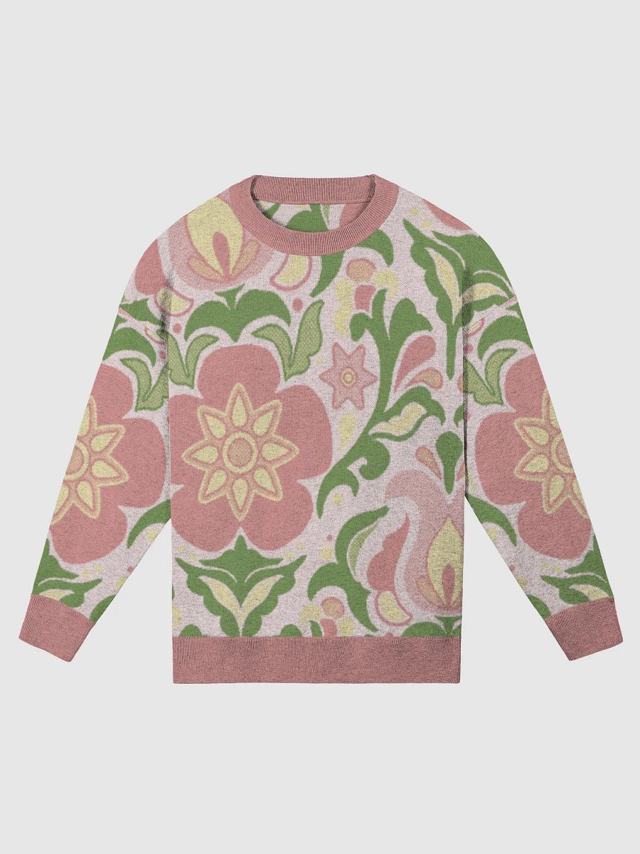 Botanical Wallpaper Sweater - Coral product image (6)