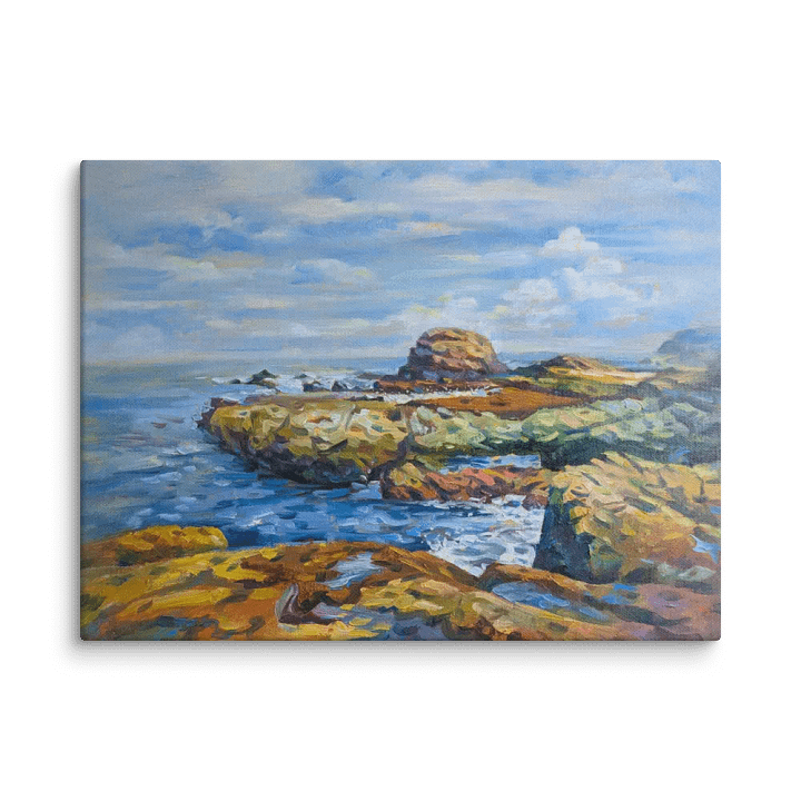 Seaside Landscapes-Oil Painting Canvas Print product image (2)