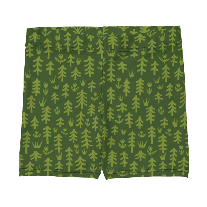 More Trees Please Bike Shorts - Green product image (1)