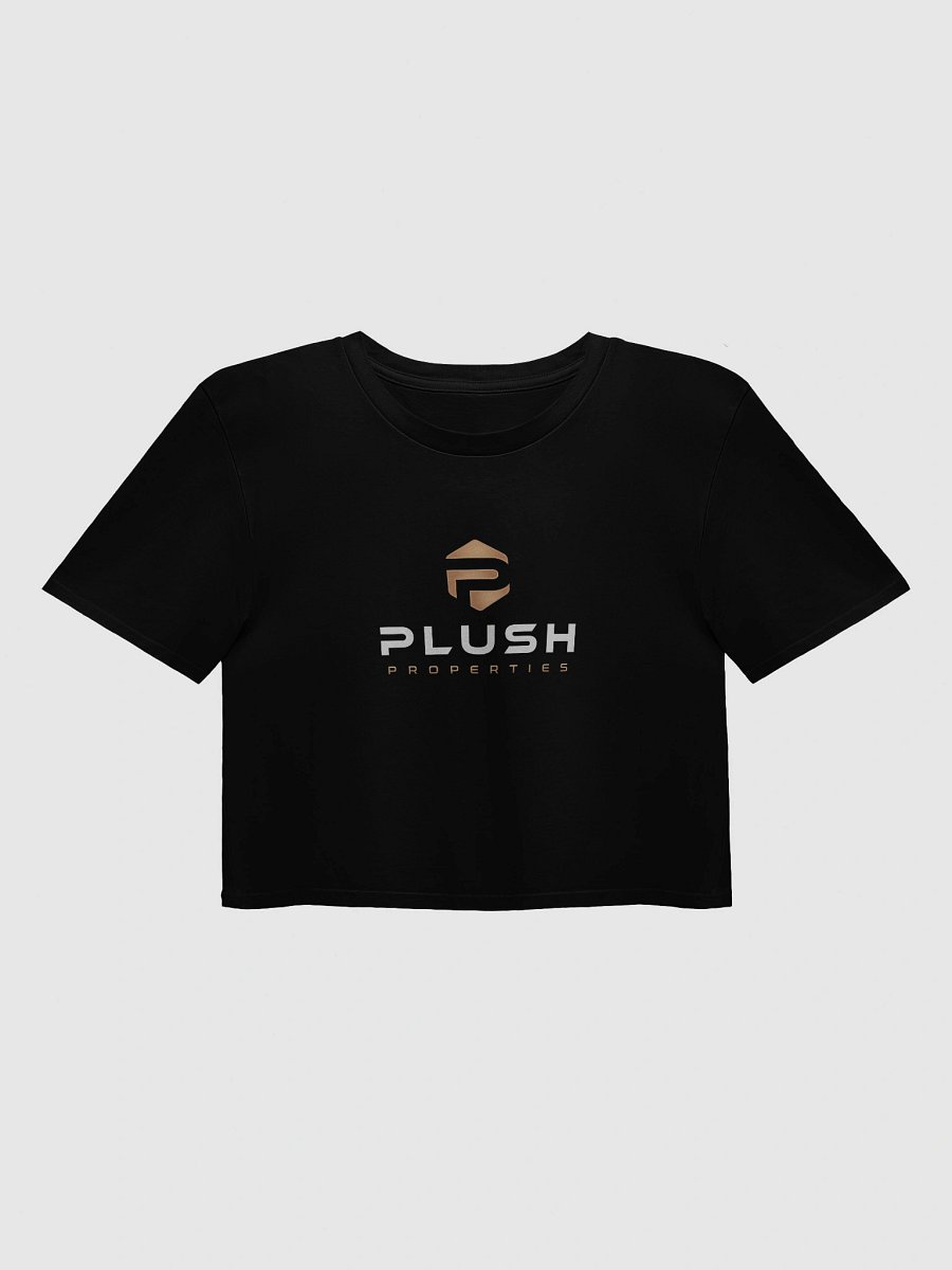 Plush Women's Premium Crop Top - Black product image (3)