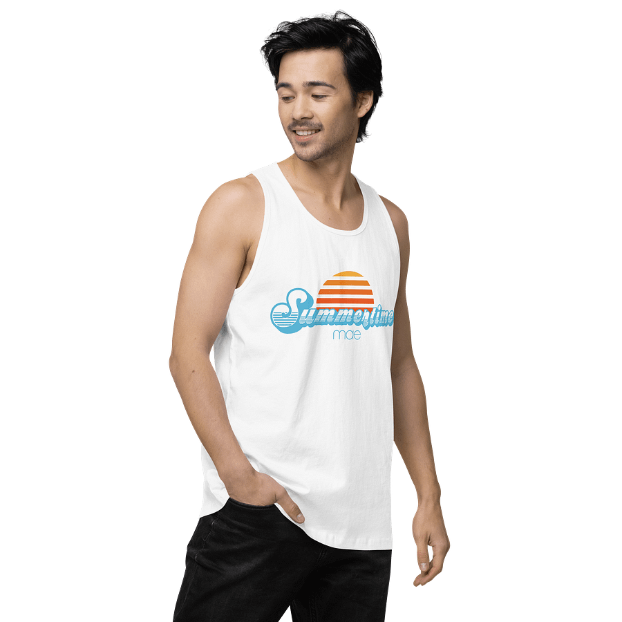 Summertime Tank - white product image (4)