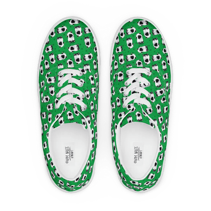 Valais Blacknose Sheep Women's Canvas Shoes product image (2)