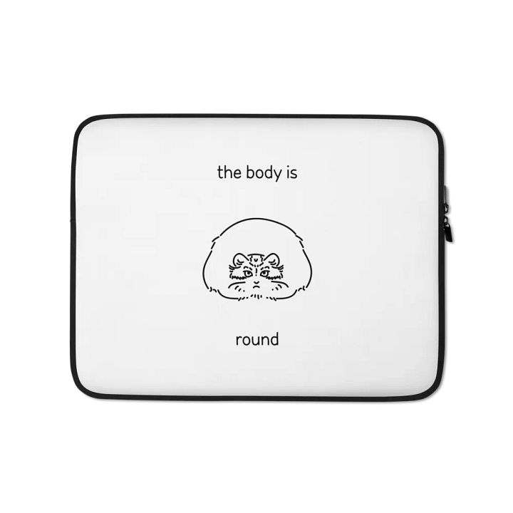The Body Is Round - Laptop Sleeve product image (1)