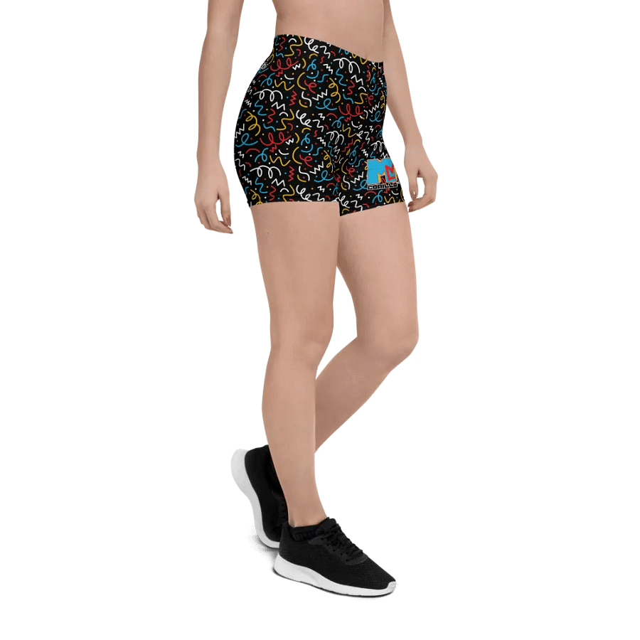 Retro Music Booty Shorts product image (5)