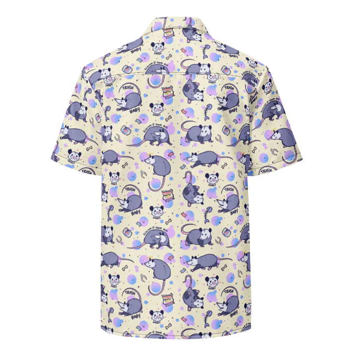 Trash Baby Opossums Button Down product image (2)