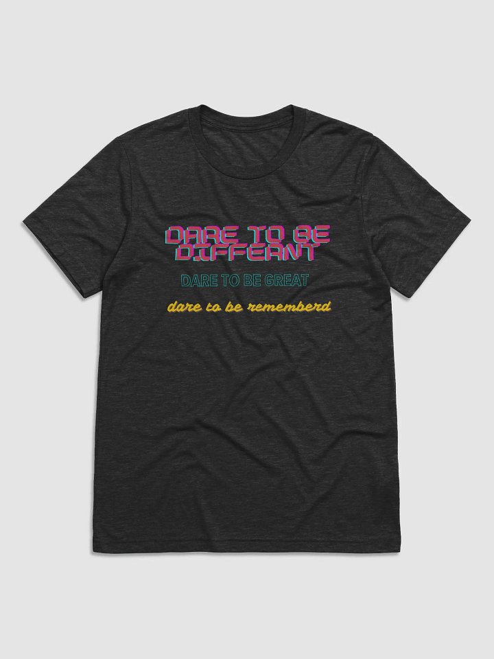 Dare to be Different Glitch Art Tee product image (7)