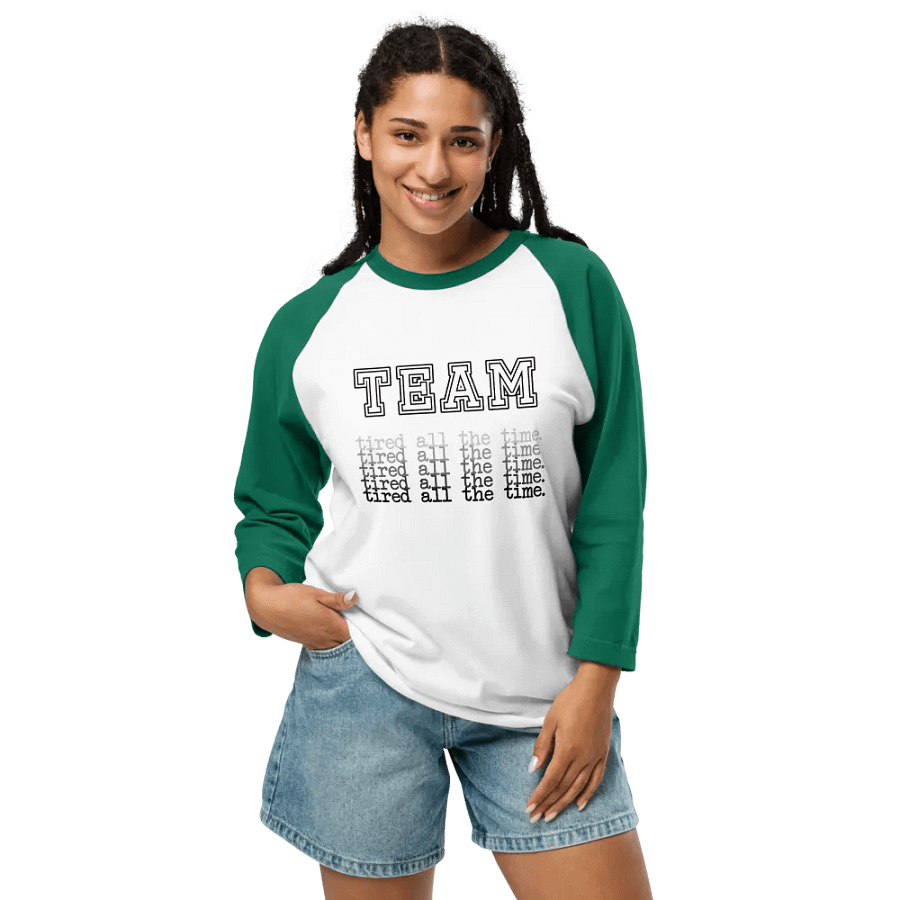 Tired All the Time Raglan Tee product image (8)