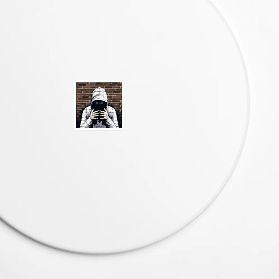 PREMIUM VINYL MAGNET ⚫️ Crow Man's Dark Reflections product image (5)