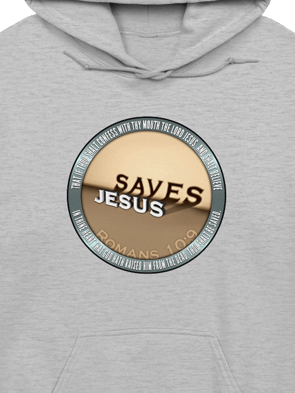 Jesus Saves - Romans 10:9 Hoodie product image (2)