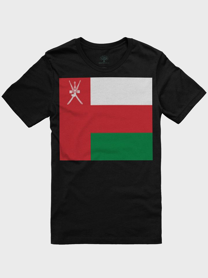 Oman Flag Design Unisex Supersoft T-Shirt - Graphic Grove product image (2)