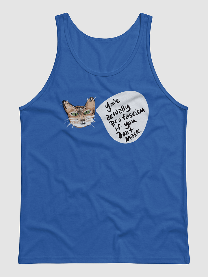 Kitty Mask Thoughts tank product image (3)