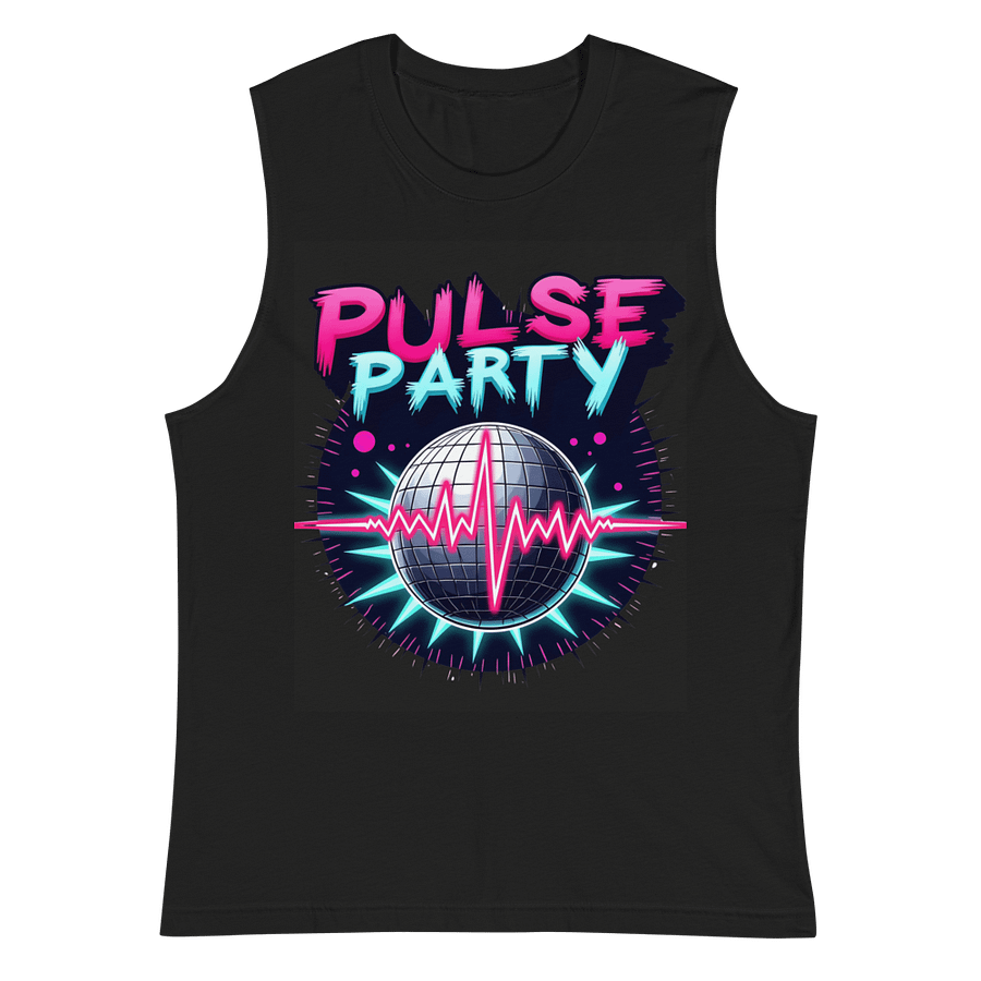 PULSE PARTY Disco Ball Muscle Tank product image (3)