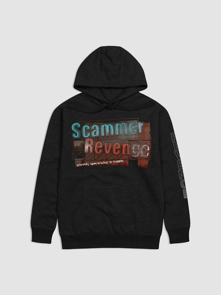 Scammer Revenge Hoodie with Original-Style Logo product image (1)