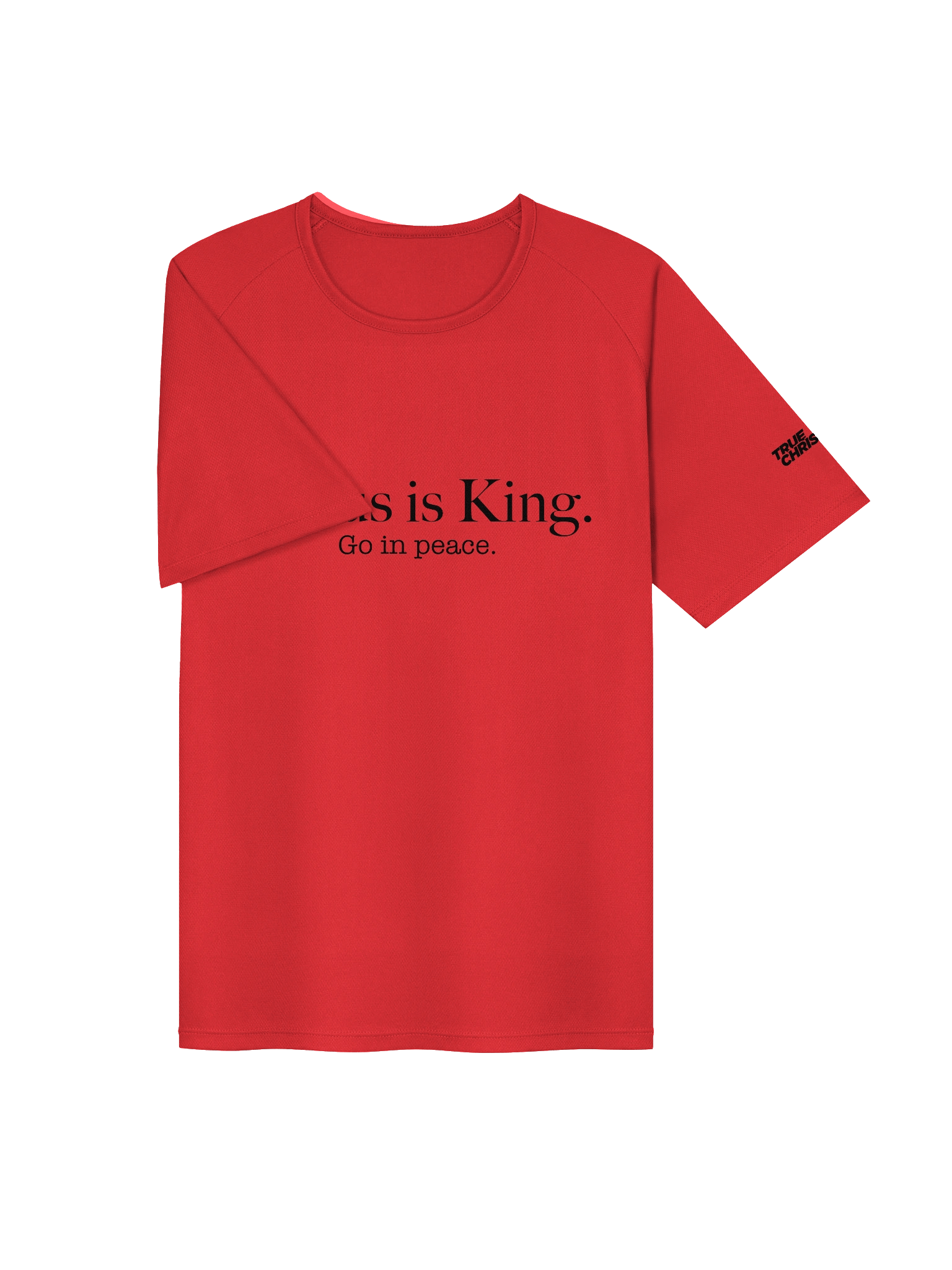 Athletic Jesus is King Black Txt product image (11)