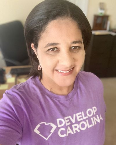 💜 Repping for @buildcarolina Develop Carolina tech apprenticeship program at the Columbia WordPress Meetup Thursday. (BTW The...