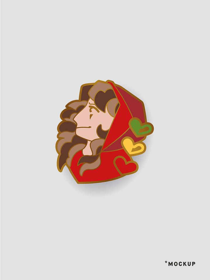 *PREORDER* PearlescentMoon - Hard Enamel Pin product image (2)