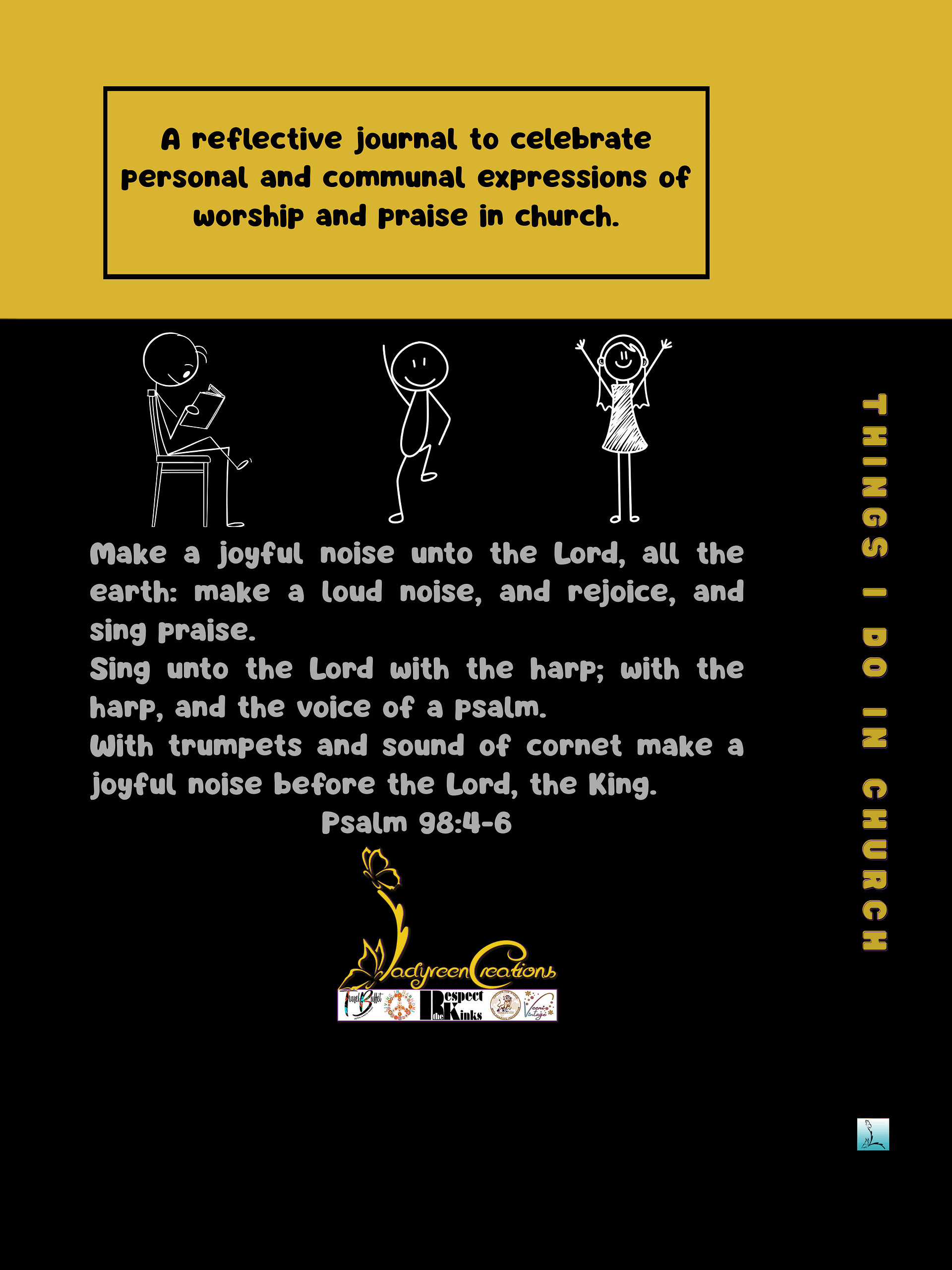 Things I Do In Church. Worship & Praise Journal product image (12)