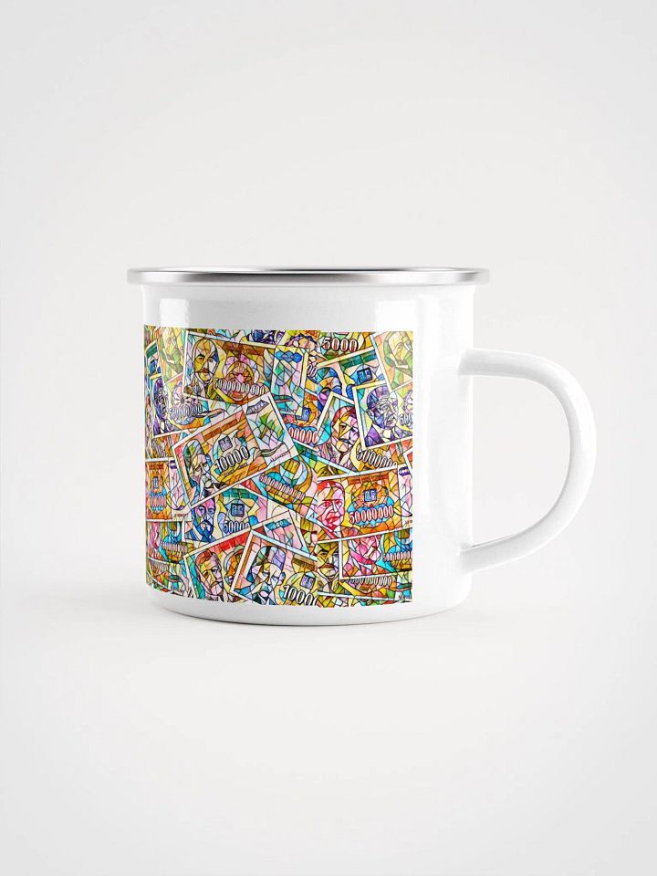 Jugoslovenski inflatorni dinar 1993 (Kolaž/mozaik) Enamel Mug product image (1)