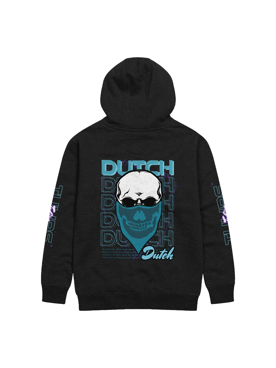 Rebel Skull Bandana Hoodie product image (2)