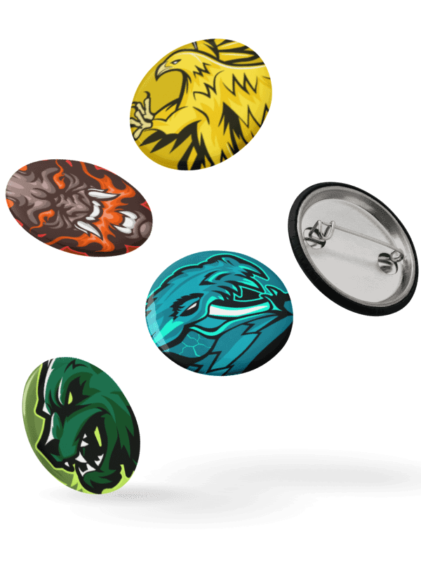 BATTLE OF MIDGARD 'VS' BADGE SET product image (5)