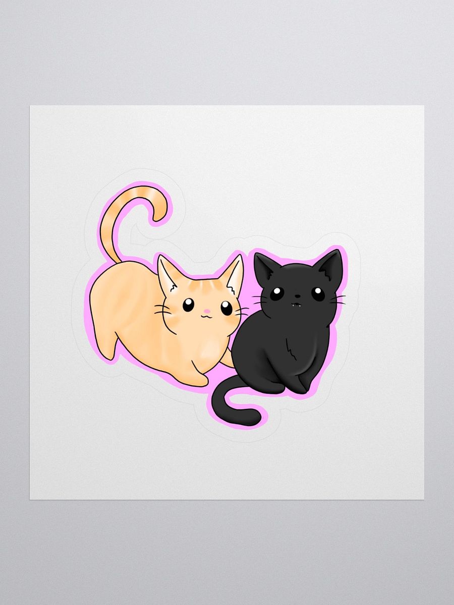 Waifu Cats Kiss Cut Sticker Set product image (1)