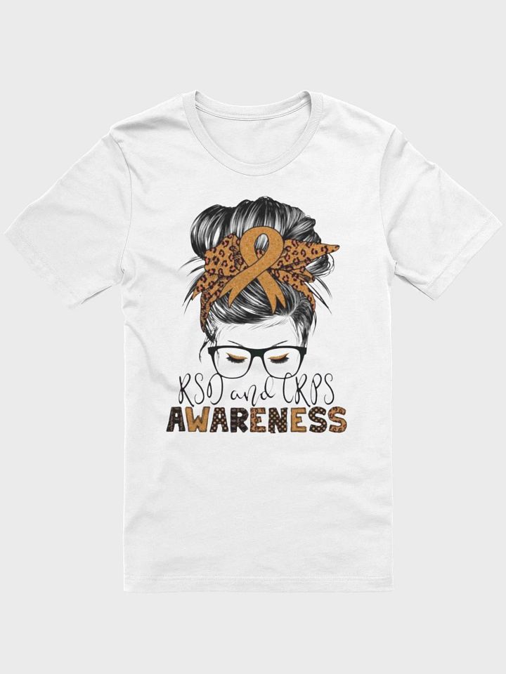 RSD and CRPS Awareness Messy bun T-Shirt (Unisex) product image (22)