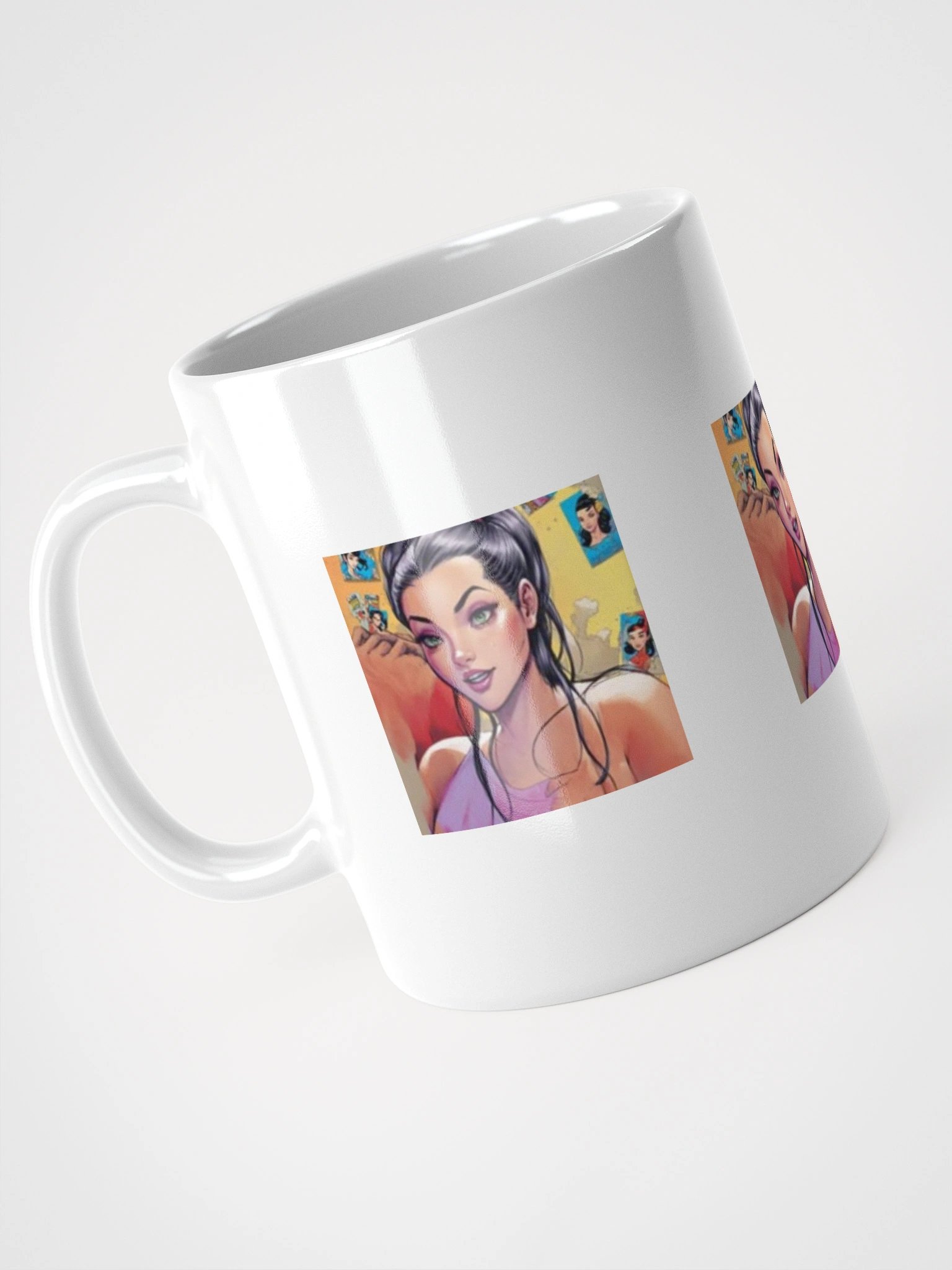 Felice White Glossy Mug product image (8)