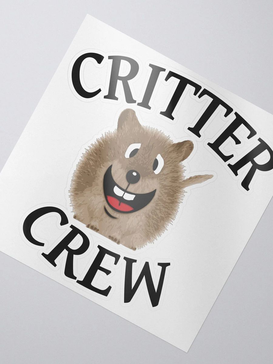 Critter Crew Sticker product image (2)