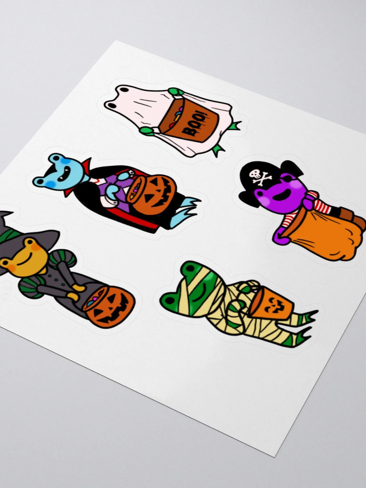 Frogoween Sticker Sheet product image (3)