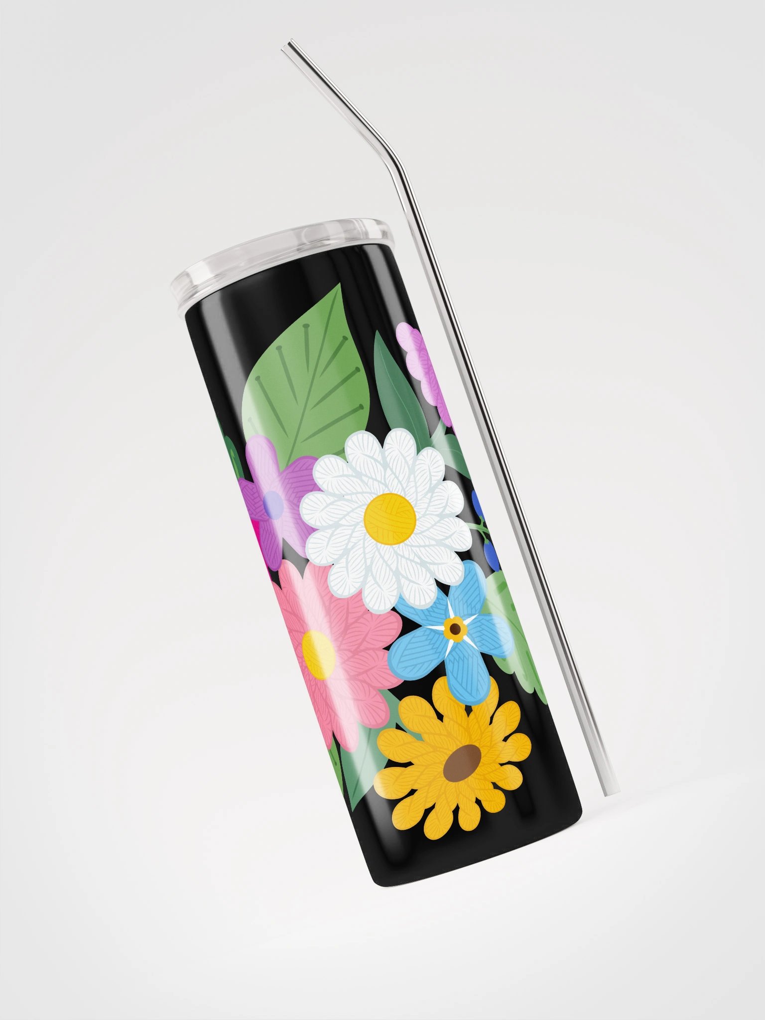 Floral Yarn Stainless Steel Tumbler product image (3)