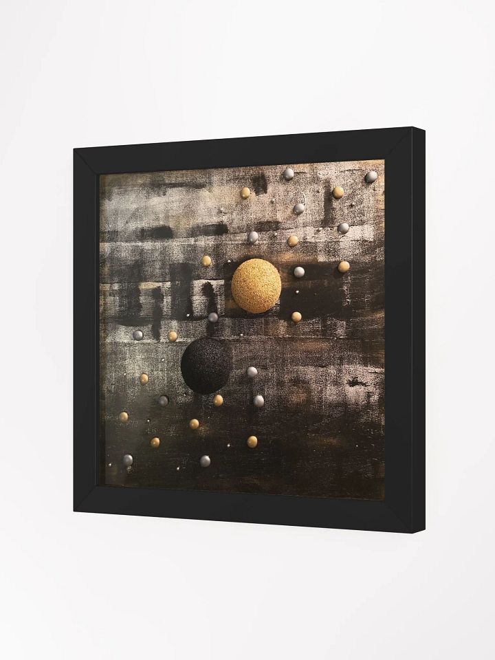 Cosmic Spheres Framed Poster product image (8)