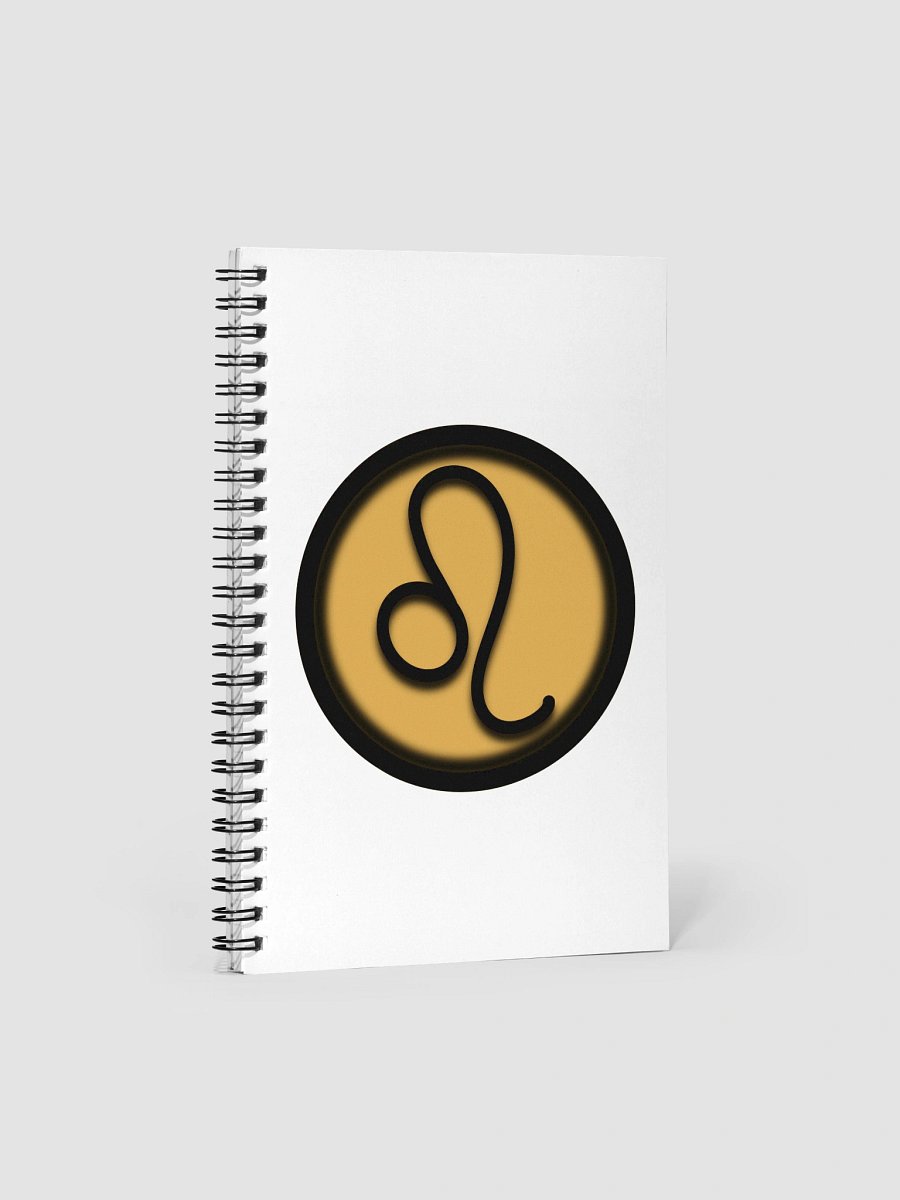 Astrology Symbol | Zodiac Sign | Leo Spiral Notebook product image (1)
