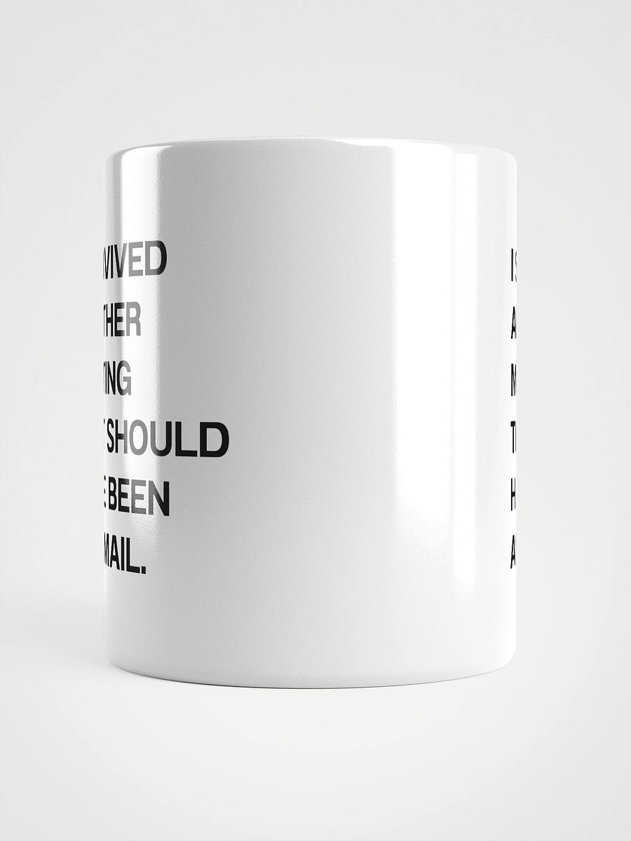 I SURVIVED ANOTHER MEETING THAT SHOULD HAVE BEEN AN EMAIL. Mug product image (14)