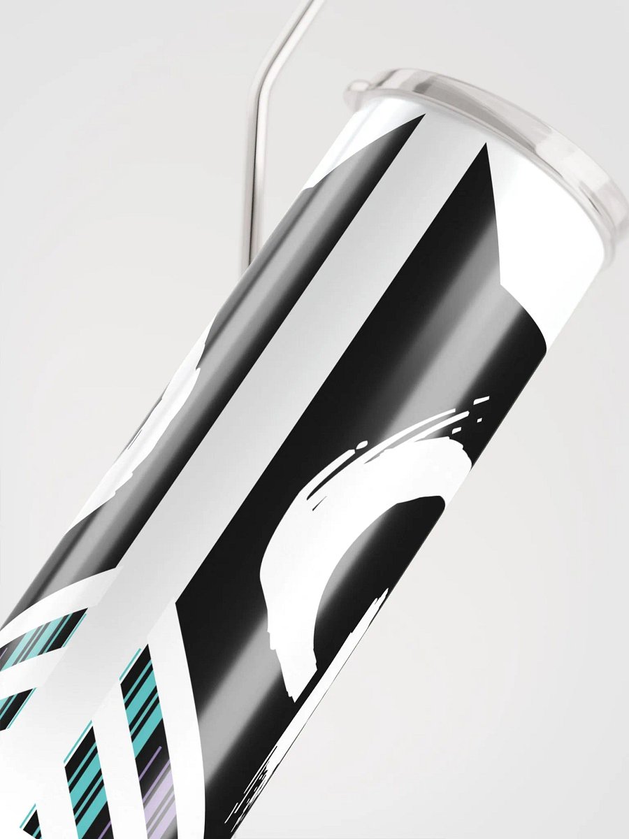 OptimusProcrastinus PowerUP Tumbler (Black on White) product image (5)