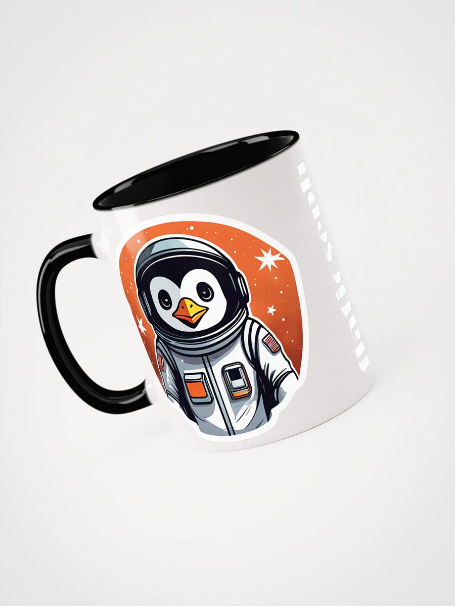 Space Penguin patch Mug product image (3)