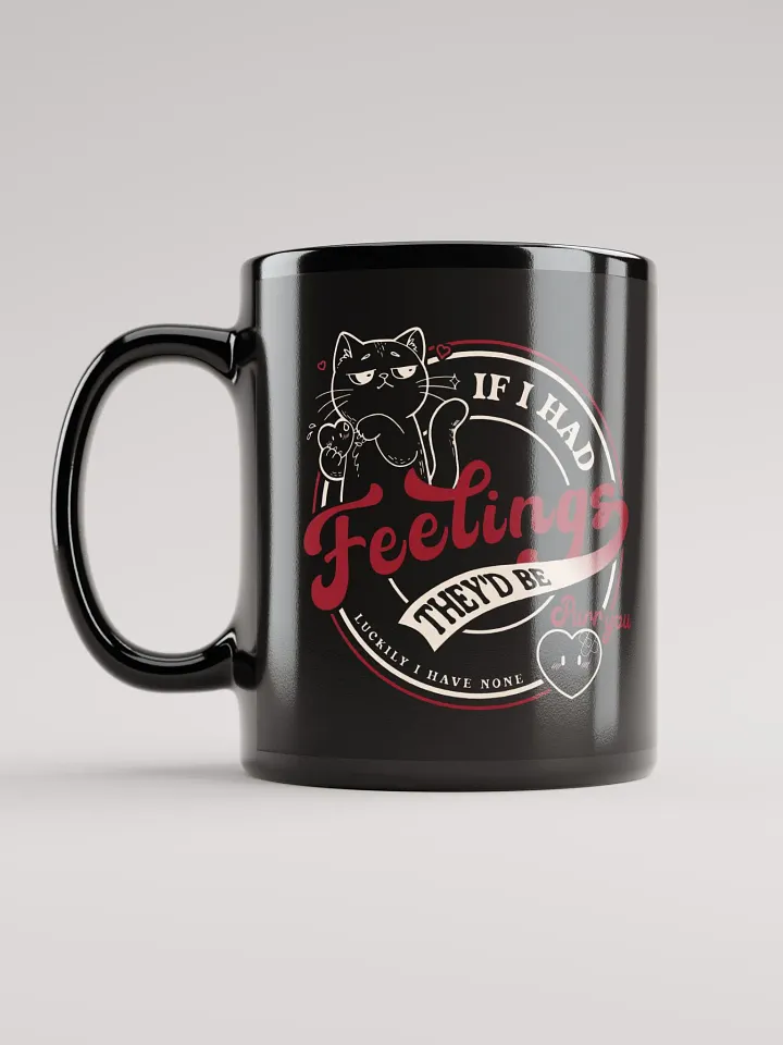 Paws Off My Heart - black mug product image (2)