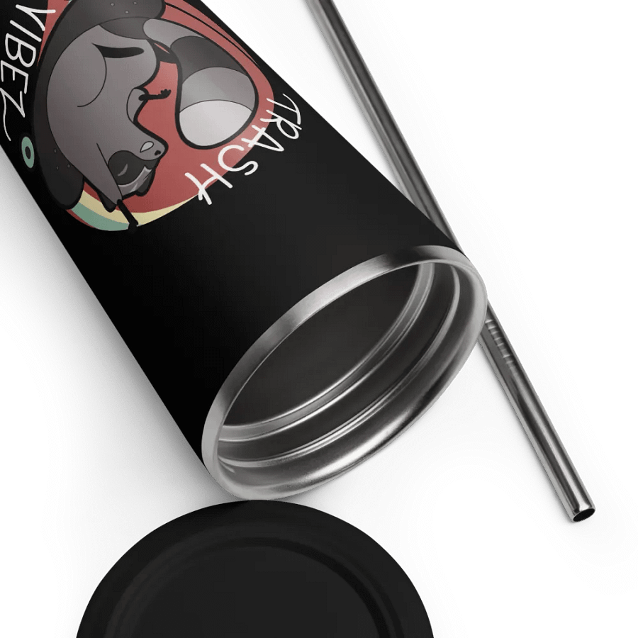 Charlie's Trash Vibez Sippy (But It's Black) product image (12)