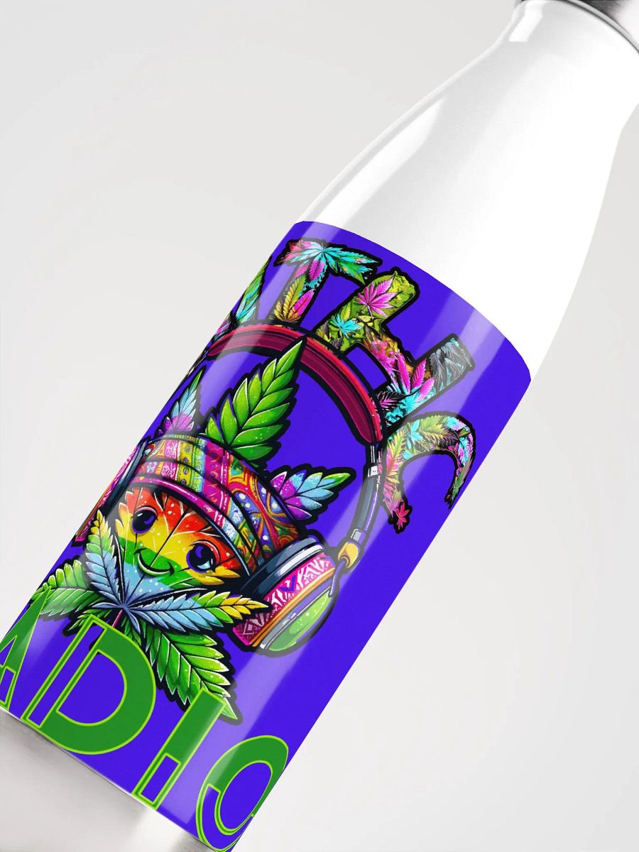 Psychedelic Radio Stainless Steel Water Bottle product image (10)