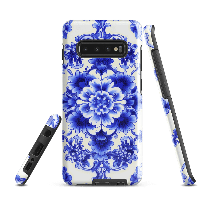 Blue and White Chinese Porcelain Pattern Samsung® Tough Case product image (1)