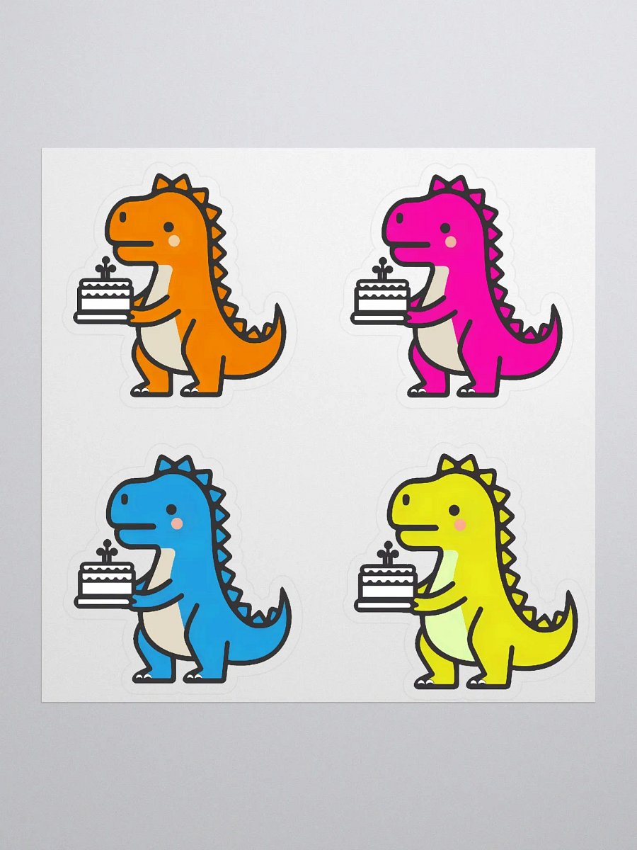 Dino Delight Kiss-Cut Stickers Set 1 product image (1)