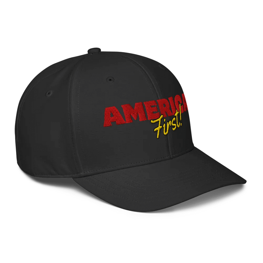 AMERICA FIRST – Embroidered Addidas Baseball Hat product image (3)