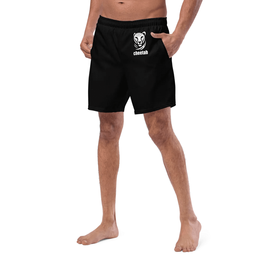 Cheetah Swim Trunks black product image (7)