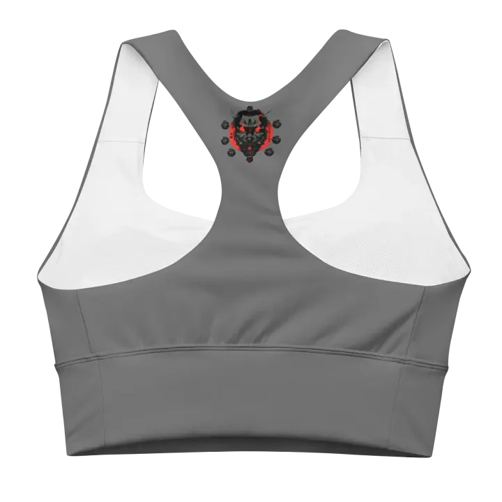 oni BARBELL CLUB GRAY sports bra product image (2)