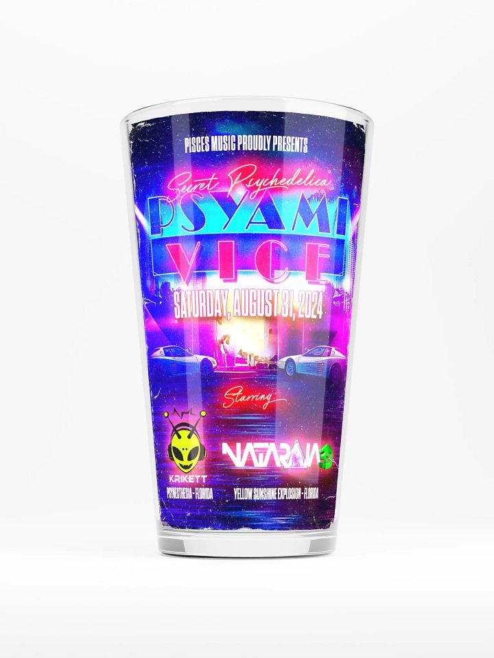 Psyami Vice Shaker Pint Glass product image (1)